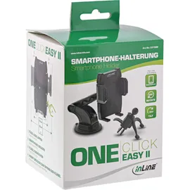 InLine KFZ Smartphone Halterung Lüftungsgitter Schwarz