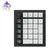 Keychron Q0 HE QMK Wireless Number Pad Kabelloser Magnetisches Numpad, 2,4 GHz/Bluetooth 5.1, Schnelltrigger, RGB, programmierbarer mit QMK, Schwarz