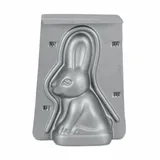 Städter we love baking Osterhäschen 14 x 18 x 6,5 cm silber