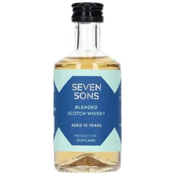 8-Doors Miniatur - 10 Jahre - Seven Sons - Blended Scotch Whisky