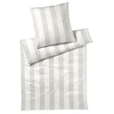 ELEGANTE Capri Gestreift Sand 135 x 200 cm + 80 x 80 cm