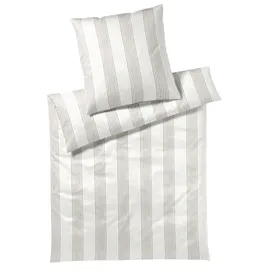ELEGANTE Capri Gestreift Sand 135 x 200 cm + 80 x 80 cm