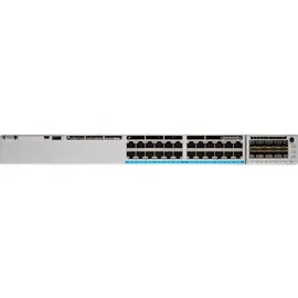 Cisco Catalyst 9300L Essential Rackmount Gigabit Managed Stack Switch, 24x RJ-45, 4x SFP+ (C9300L-24T-4X-E)