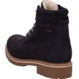 TAMARIS Damen Schnürstiefel, Frauen Stiefel,Wechselfußbett,DUOtex,wasserabweisend,warm gefüttert,Winterstiefel,Winterschuhe,Navy,37 EU