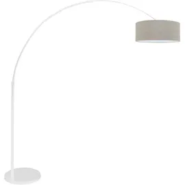 Steinhauer Bogenleuchte 180 cm Weiß
