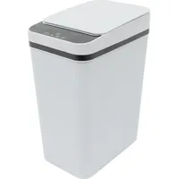 Berührungsloser Mülleimer - Automatischer Sensor-Abfalleimer - Fassungsvermögen 8 l - Infrarot-/Vibrationssensor - Rechteckig - Maße 15,8×23,5...