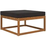 vidaXL Sofakissen 80 x 80 cm Schwarz