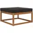 vidaXL Sofakissen 80 x 80 cm Schwarz