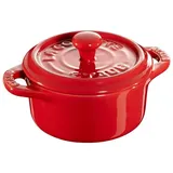 Staub Mini Cocotte Ceramic 10 cm kirschrot