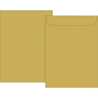 Brunnen Versandtasche 229 x 324 mm C4 braun, 10