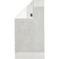 CAWÖ Luxury Home Two-Tone 590 Waschhandschuh 16 x 22 cm platin