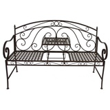 Garden Pleasure Lascar 146 x 53 x 96 cm schwarz