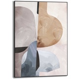 Reinders Wandbild 50 x 70 cm Soft Abstract I Holz Rosa