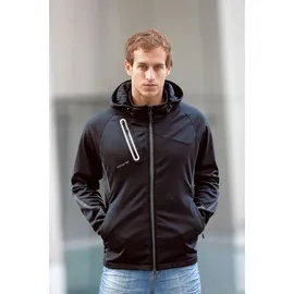 Erima Softshelljacke Funktion grey melange/green gecko S
