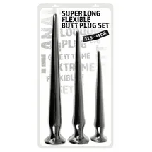 You2Toys Super Long Anal Plug Set Schwarz