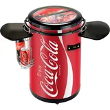 Salco SPC-55CC Coca Cola Party-Cooler Kühlschrank (50 l, 830 mm hoch, Rot)