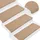 vidaXL Stufenmatte 65 x 24,5 cm Beige