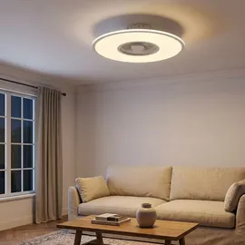 just light. Flat Air 59,5 cm Deckenventilator weiß