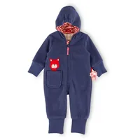 Sigikid Fleeceoverall wild cat blau,62,blau | 62