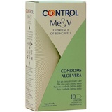 Control Me&V Condoms Aloe Vera Kondome feuchtigkeitsspendend und schmierend, 10 Stück
