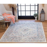 Surya Teppich »Vintage«, rechteckig, Boho Kurzflor Orientteppich, Wohnzimmer, Schlafzimmer grau