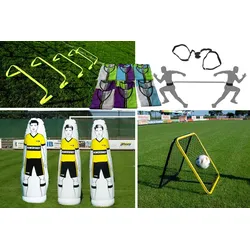 Powershot Verteidiger-Trainingsset - mit Bällen - rot OS