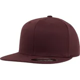 Flexfit Flat Visor Maroon, L/XL
