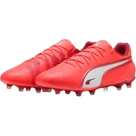 Puma King Match AG/FG Herren Glowing Red/White 39