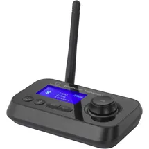 Renkforce RF-BTR-210 Bluetooth® Musik-Sender/Empfänger Bluetooth Version: 5.0 10 m integrierte LED-Anzeige