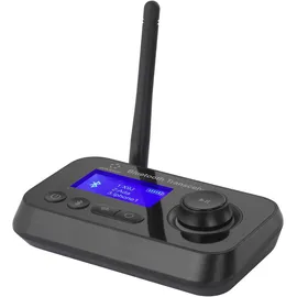 Renkforce RF-BTR-210 Bluetooth® Musik-Sender/Empfänger Bluetooth Version: 5.0 10 m integrierte LED-Anzeige