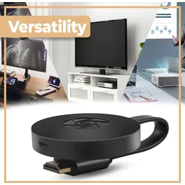 Retoo Wireless HDMI Display Dongle WiFi Streaming Miracast DLNA Airplay WLAN Multimedia Receiver Empfänger USB1080p Full HD HDTV TV Stick Tablet Smartph...
