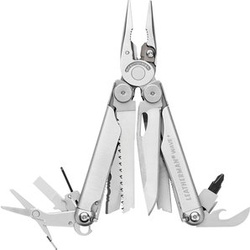 Leatherman Multifunktions Tool Wave Plus Edelstahl natur oder geschwärzt grau