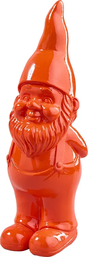 Gartenzwerg Poly 8x9x23,5cm orange