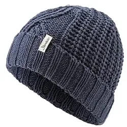 Sterntaler Strickmütze Zopfmuster marine, 53 cm