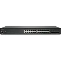 Sonicwall Switch SWS14-24FPOE - Switch - 24 Ports), Netzwerk Switch, Schwarz