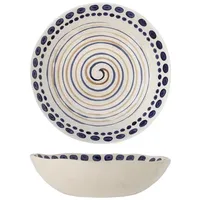 Bloomingville Shama Schale orange, Steingut, Ø 39 x H11