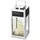 Fink Laterne GENUA Edelstahl/Teakholz 24x51x24 cm 1 St. silber