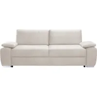 exxpo - sofa fashion 2-Sitzer SOLSBURY, Sofa, Schlafsofa, Breite 200cm, zeitlos und elegant, inkl. Federkern-Polsterung, Bettfunktion und Stauraum, in Cord beige