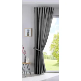 Gardinenbox 2er Set »JENA« HxB 250x300 cm Grau