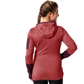 Vaude Monviso Fleece Mit Durchgehendem Reißverschluss - Brick - 38