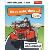 Harenberg Ist es wahr, dass ...? Tagesabreißkalender 2026 - Alltagswissen auf dem Prüfstand