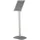 update displays Infoständer silber DIN A4 25,0 x 30,0 x 96,4 - 100,0 cm, 1 St.