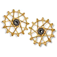 Garbaruk Shimano Fahrrad-schaltröllchensatz - Gold - 14-14t