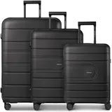Redolz Essentials 11 Koffer-Set 3-tlg. schwarz
