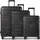 Redolz Essentials 11 Koffer-Set 3-tlg. schwarz