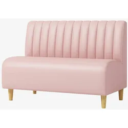 Gastro Sitzbank Dinerbank Sofa Gastronomiemöbel Cafe Bar Restaurants Hotel Einrichtung Stuhl Rosa