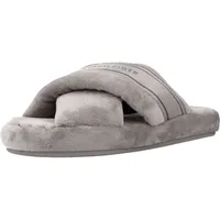 TOMMY HILFIGER COMFY HOME SLIPPERS WITH Grau - Grau - 35-36