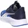 Puma flexfocus lite modern jr Jungen Sportschuh in Blau, Größe 4 - Blau/Weiß/Dunkelblau - 37