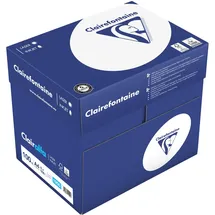 Clairefontaine 1950C - Karton mit 4 Ries Druckerpapier / Kopierpapier Clairalfa, extraweiß, DIN A4, 100g, 500 Blatt x 4, Weiß, 1 Karton