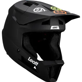 Leatt Kids Downhill MTB-Helm 1.0 Gravity Schwarz